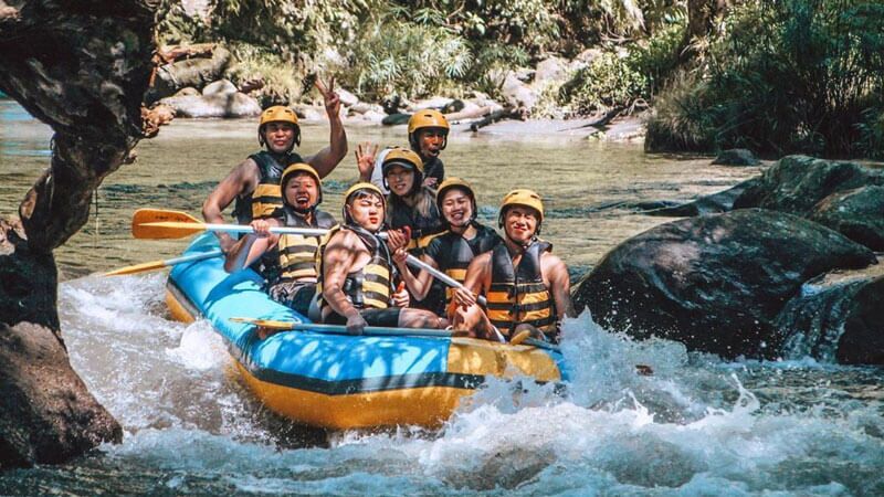 Rafting di Sungai Ayung